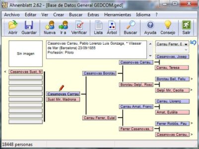 programa para convertir gedcom a excel