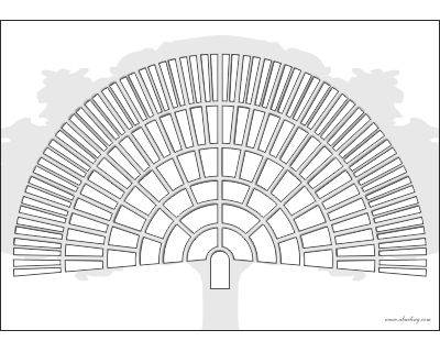 esquema genealógico de antepasados en blanco y negro