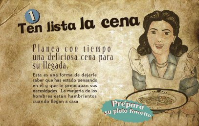 Machismo - La mujer en la cocina