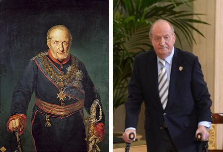 Carlos III y Juan Carlos I