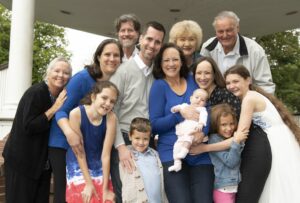 familia con varias generaciones