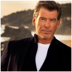 Pierce Brosnan de convirtió en abuelo a los 44 años