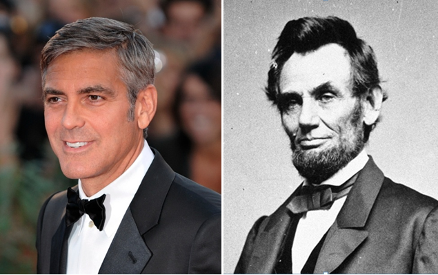 George Clooney y Abraham Lincoln