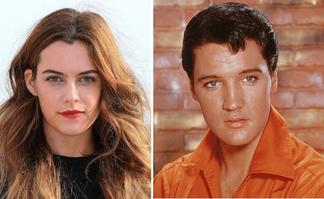 Riley Keough y Elvis Presley