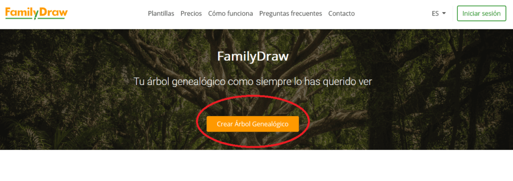 Cómo crear una cuenta en FamilyDraw