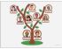 Descendants family tree Tree-shaped design