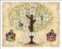 Descendants family tree Tree-shaped design