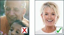 Exemple de foto correcta per a l'arbre genealògic