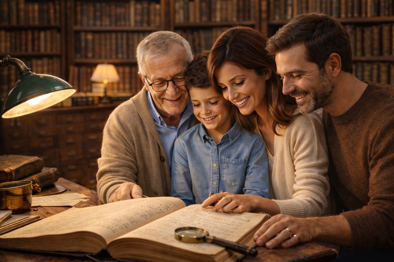 Legado familiar y genealogía profesional