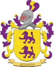 Escudo del apellido aldana