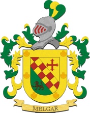 Escudo del apellido melgar
