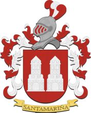 Escudo del apellido santamarina